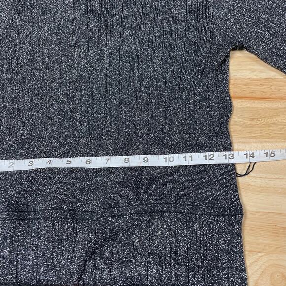 DEREK LAM 10 CROSBY NWT Kailani Ruffle Sleeve Knit Jumpsuit Size L NO BELT - Picture 9 of 11